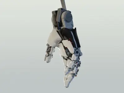 hand mechanical 03 3D model