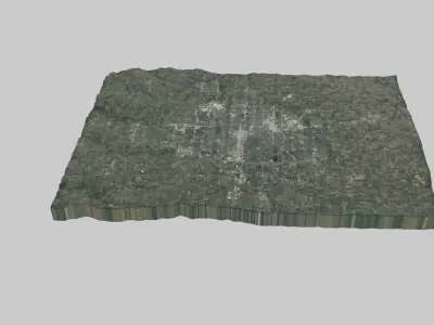 Wichita City Low-poly 3D model