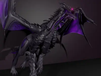 Dark Dragon 3D model