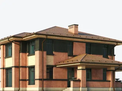 Residential  House 44 3D model
