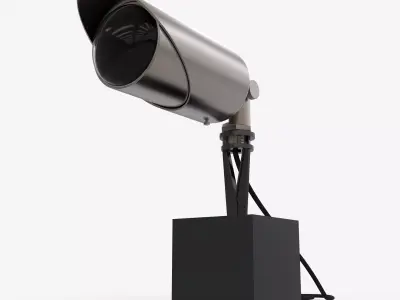 outdoor spotlight 3D model