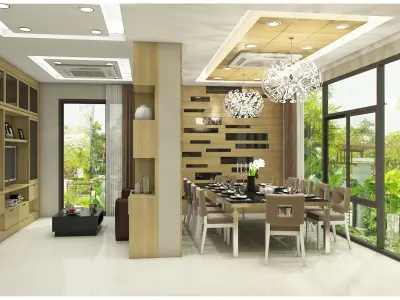 dinner 01 3D model