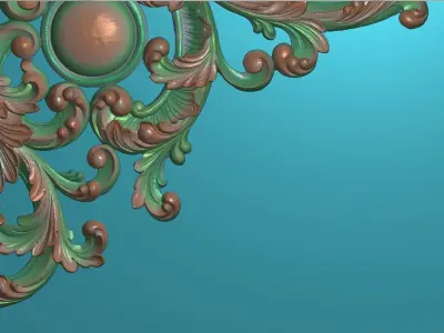 neoclassical 3d archway 3D print model