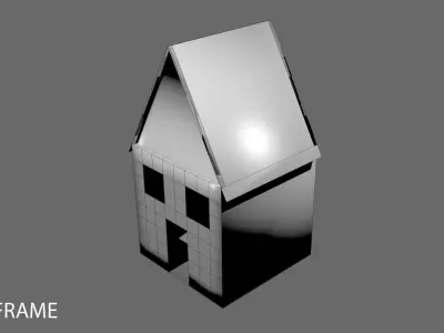 Tower house 5 3D model