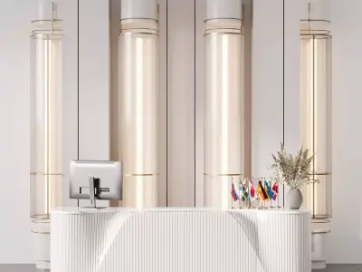 RECEPTION DESK NO45 A 3D model