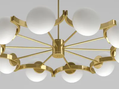 Chandelier 14 3D model