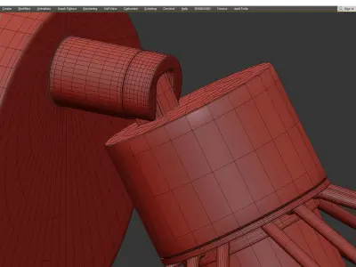 Eglo Zapata Low-poly 3D model