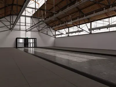 Exhibition Hall 42 3D model