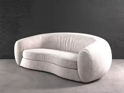 Polar Bear Sofa 3D model