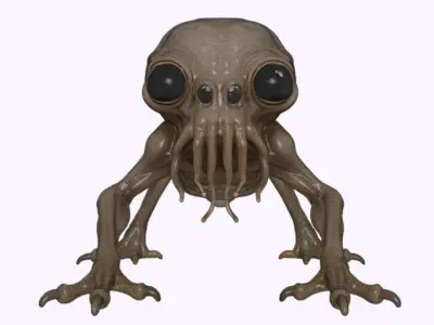Deep Crawler Alien 3D print model