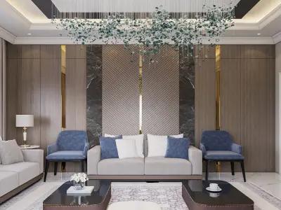 Modern Reception Free 3D model