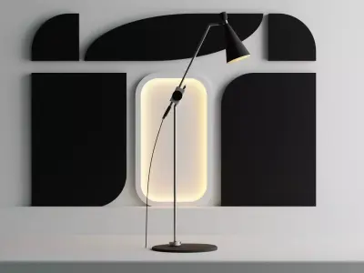 Willa Floor Lamp 3D model