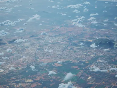 Xinpu China City Landscape 3D Model 3D model