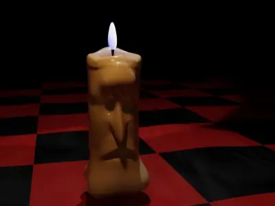 Candle Man Free 3D model