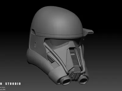 Death Trooper Helmet 3D print model