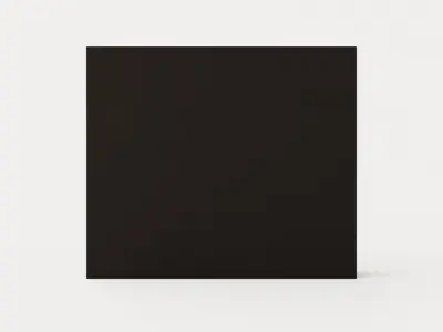 Vesper Wardrobe 250 Cm 3 Sliding Doors Black Low-poly 3D model