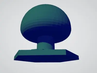 Door Knob 3D print model