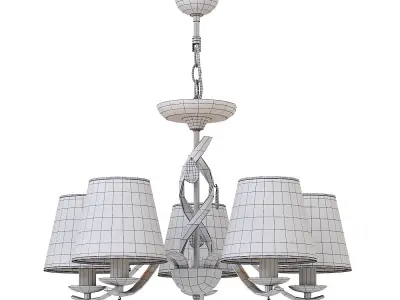Freya Monique chandelier 3D model