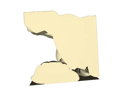 Rock 4 3D print model