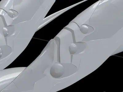 Ragnarok Ship from Final Fantasy VIII 3D print model