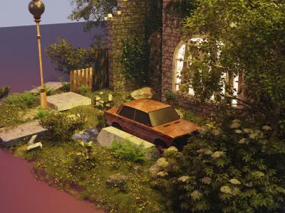 Last Of Us Diorama - 3D Model 3D model