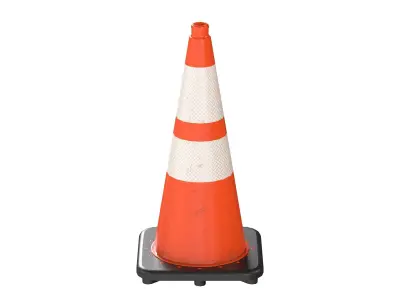 Traffic Cone Free low-poly 3D model from CGTrader