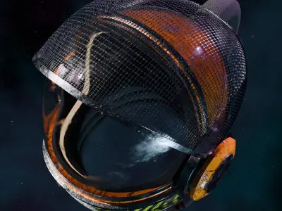 Space Helmet 3D model purchase