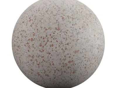 Terrazzo Concrete Texture PBR Vray Corona Blender Texture