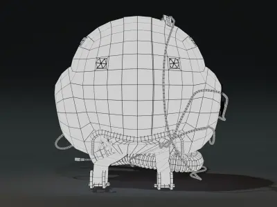 MASK  SCI-FI 3D model