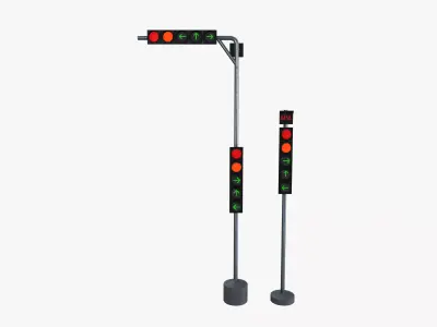 Traffic Light 3D model