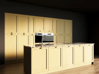 26-Kitchen2 texture 3 3D model