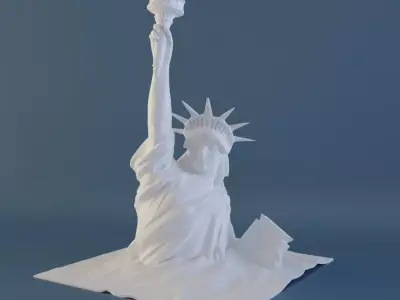 Statue of Liberty 3D print model