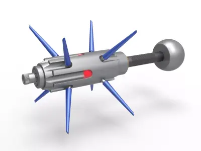 Mangalore Grenade from the movie The Fifth Element 1997 3D print model