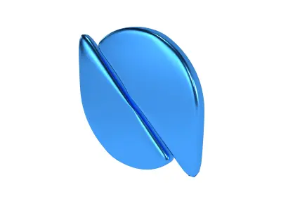 Ontology Coin v2 006 Low-poly 3D model