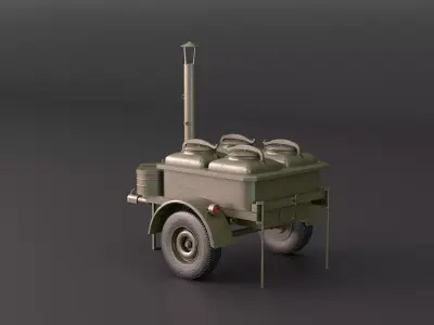 Field Kitchen 3D model