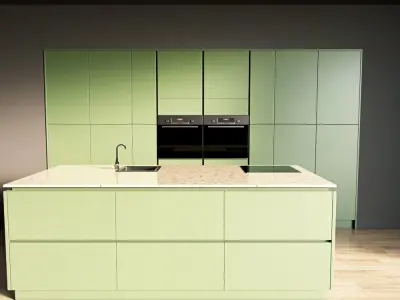 107-Kitchen11 matte 9 3D model