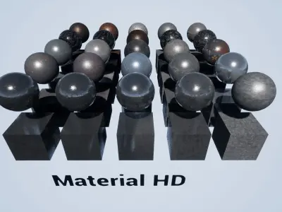 Seamless Customizable Metal Material Pack 104 Texture