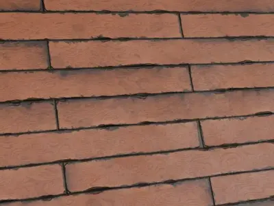 Dark Vertical Grain Rosewood PBR Seamless Texture