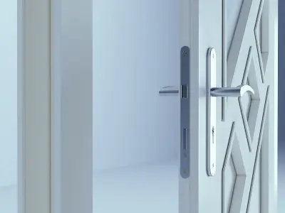 White Door 52 3D model