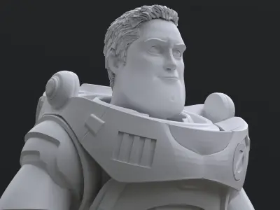 Buzz Lightyear Printable 3D print model