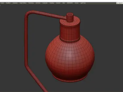  Carson Carrington Linkoping table lamp Low-poly 3D model