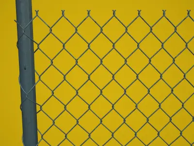 Fences  Tileable  4 types  Low-poly 3D model