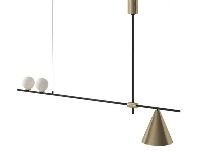 CRANE Pendant light by Aromas del Campo 3D model