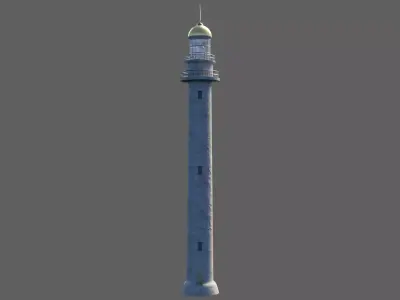 Light House Low-poly 3D model