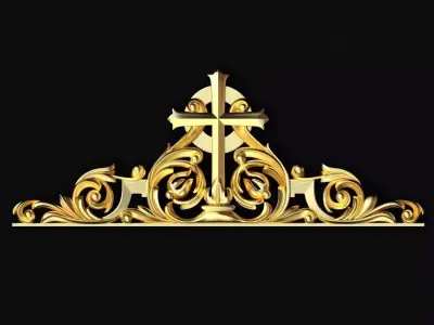 church decor 3D model