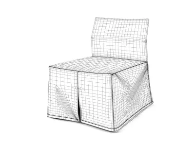Mannequin Lounge Chair 3D model