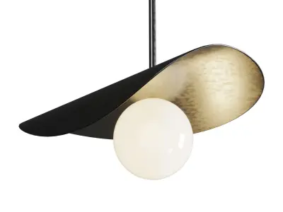 FLOW Pendant lamp By KDLN Low-poly 3D model