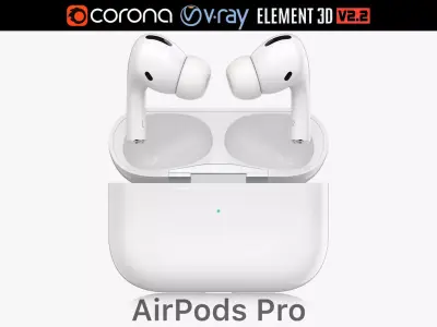 Apple AirPods Pro 3D model