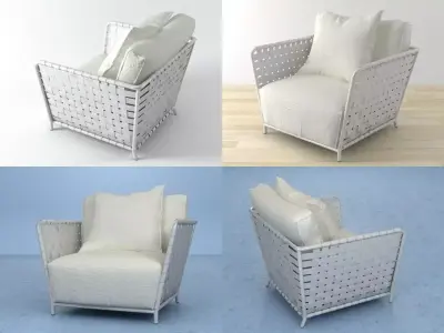 InOut 801FW armchair 3D model