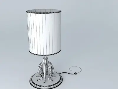 Architectural table lamp Free 3D model